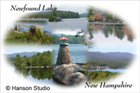 Newfound Lake Collage